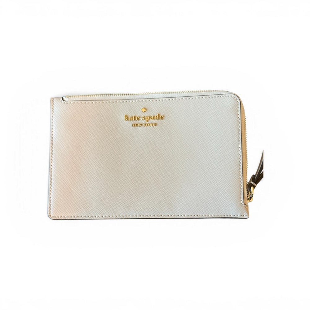 Kate Spade Cream Wrist Wallet
